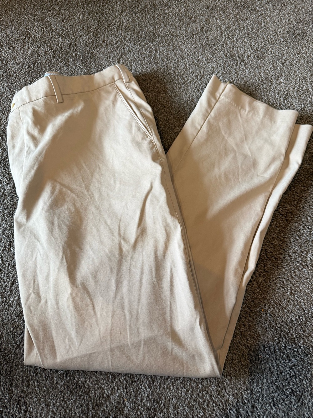 Peter Millar Beige Chino Pants